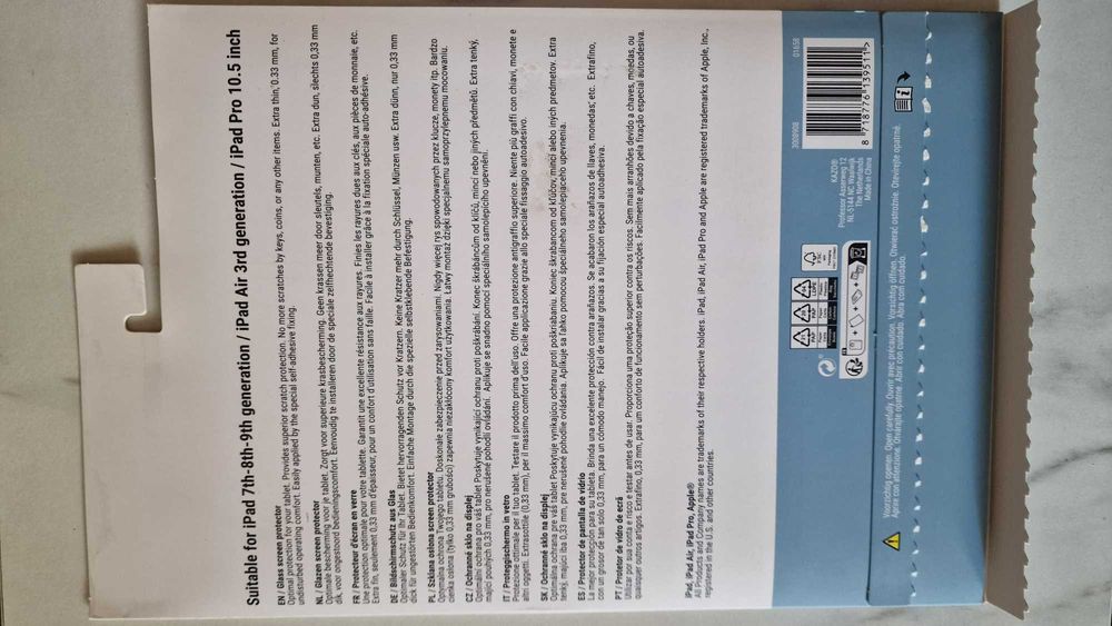 Folie Sticlă Securizată iPad 10.2 / 10.5 inch – LAB31 Noua