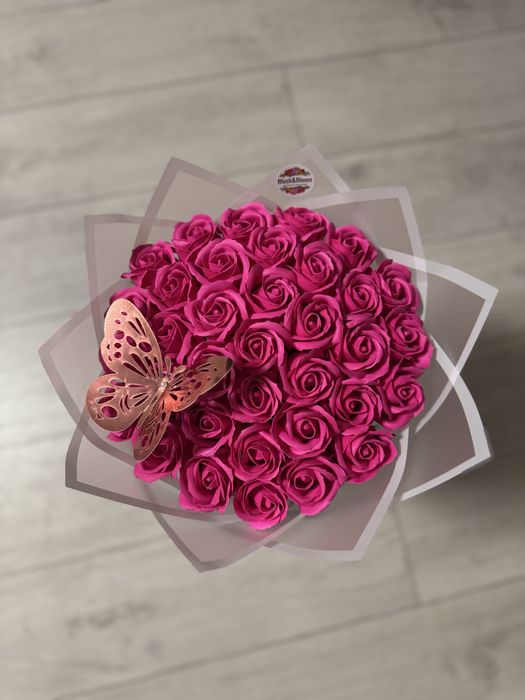 Buchet Trandafiri Din Sapun Parfumati