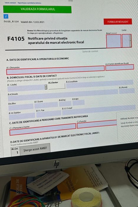 Taximetru Microsif 04 aparat taxi, asigurăm acte pentru fiscalizare.