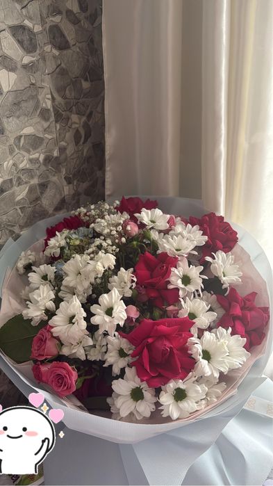 Букет цветы 10.000