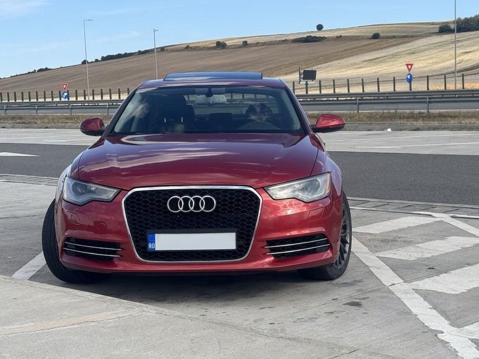 Audi A6 C7, 3.0 TFSI V6 Supercharged, versiune Canada Premium (bord în km/h).