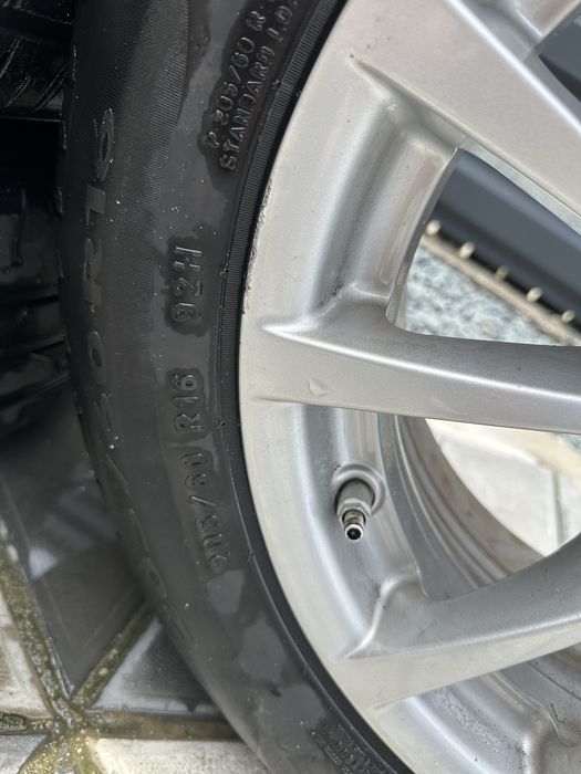 Jante aliaj BMW stile 390 V - Spoke 5 x 112 + cauciucuri 215 / 60 / R16 - 205 / 60 / r16 7 j - 6796236