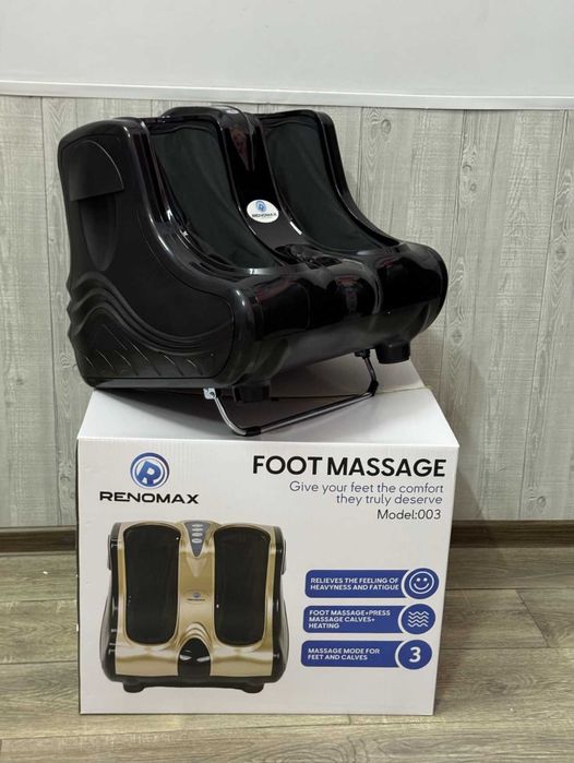 Renomax Masajor Apparat Oyog uchun masage Legmassager Массажер для ног