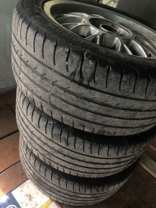 Продам диски с резиной r17 bbs w124