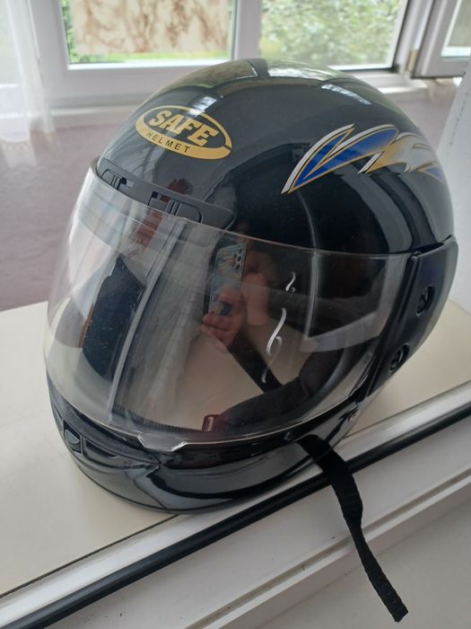 Casca moto noua  plus vesta reflectorizanta