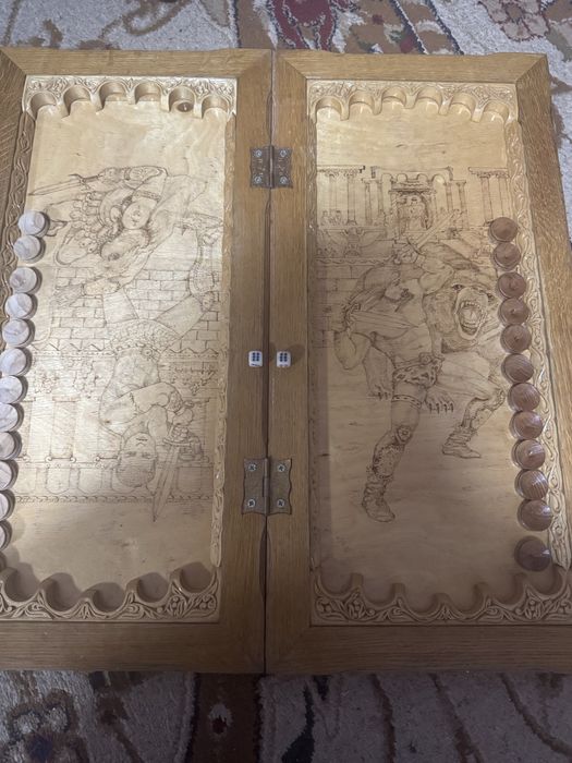 Нарды ручная работа