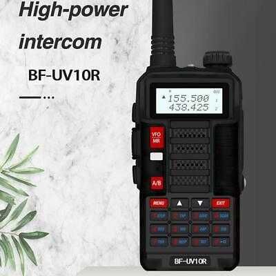 Нови Baofeng 10R PLUS 20W 10000Mah Двубандоа радиостанция до 36 км 12м гаранци