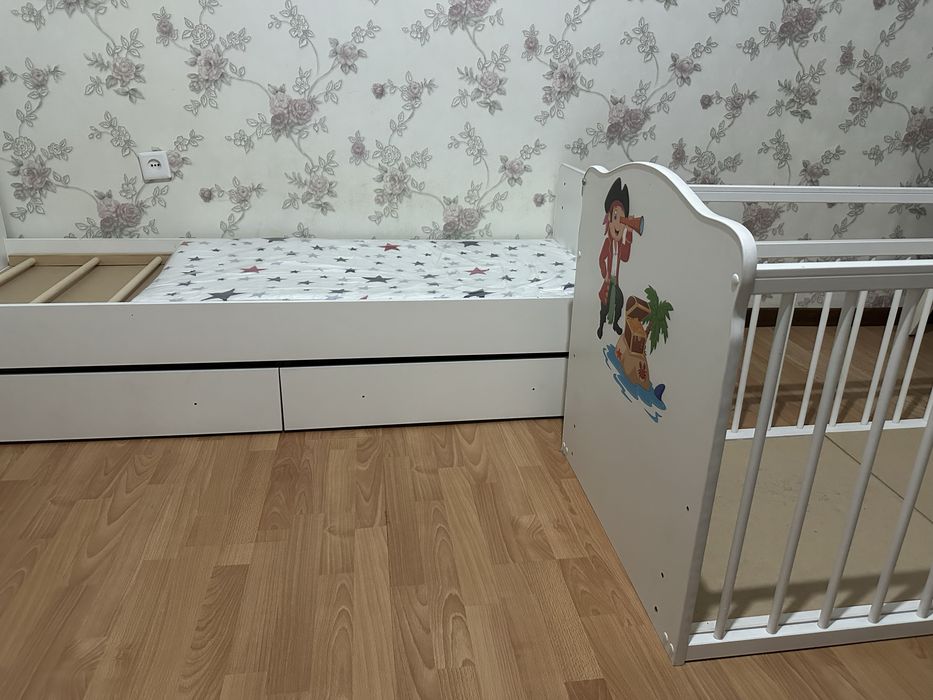 Детский кровать манеж