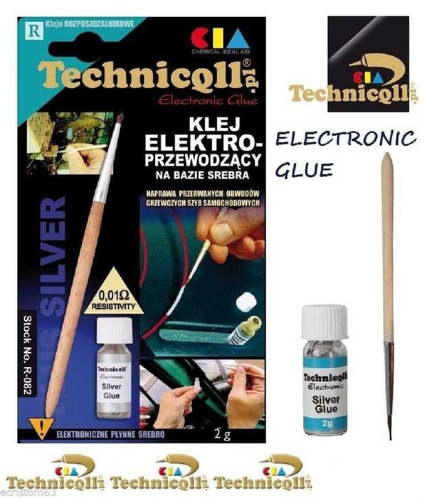 Лепило електропроводимо реотани нагреватели задно стъкло