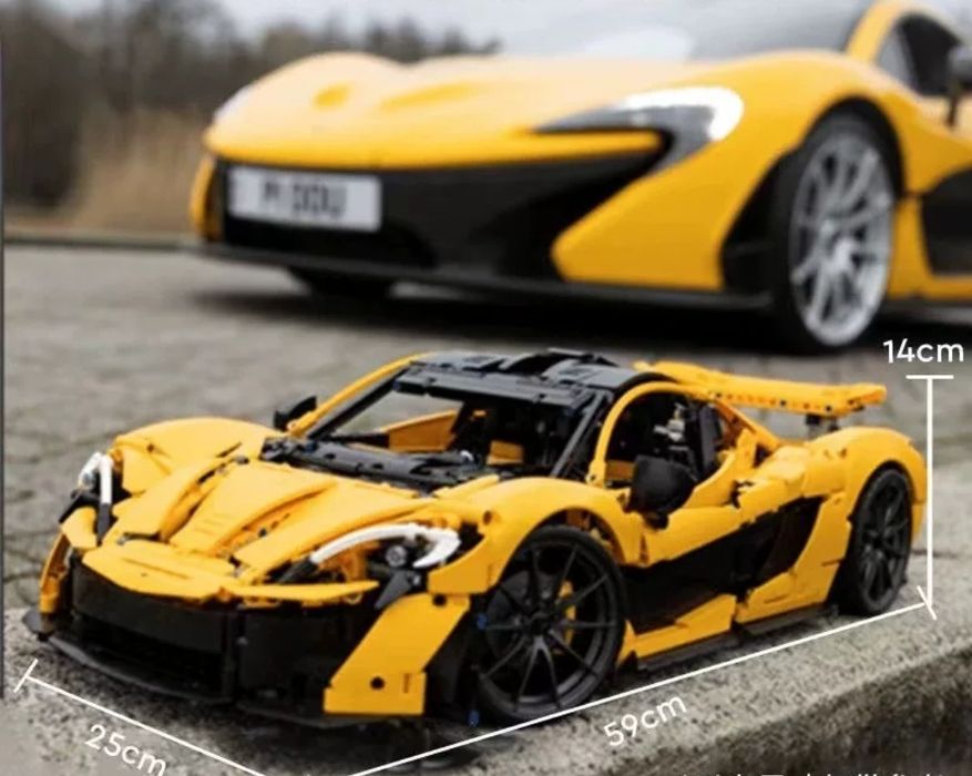 Конструктор лего McLaren P1.  59 см!!! Подарок на Новый год.