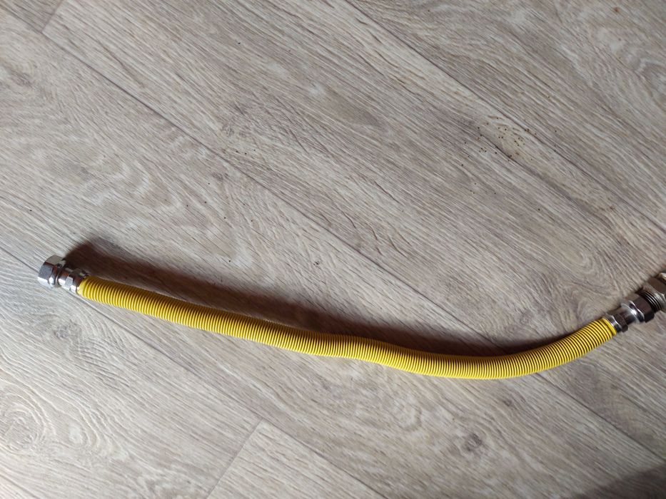 Racord flexibil gaz, otel inoxidabil, extensibil, 3/4", 500 mm + 70%