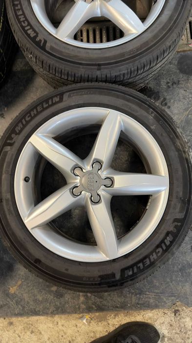 Jante Audi A6 225 55 18 vara michelin primacy 5 dot 1725 Noi