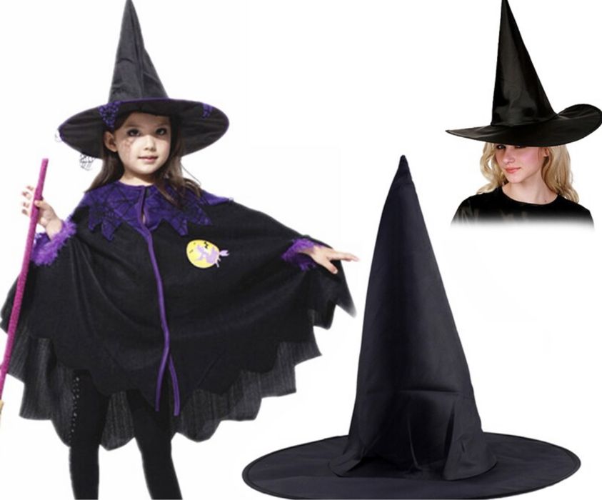 Шляпа черная для образа