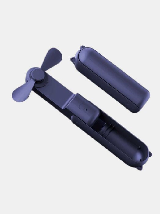 Мини вентилятор портативный беспроводной складной с функцией PowerBank