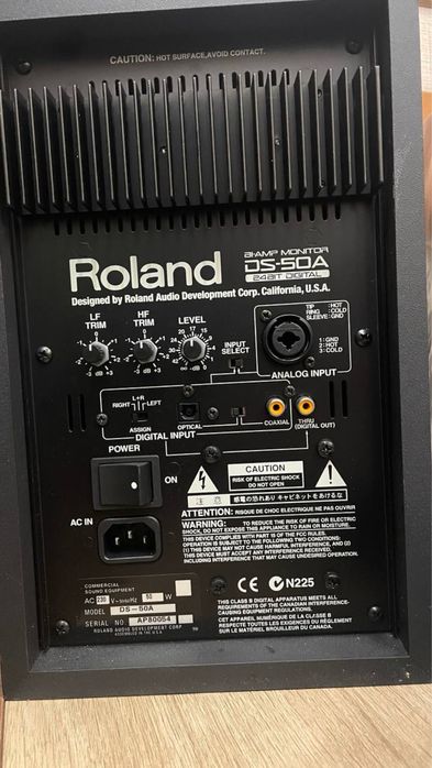 Студийные мониторы Roland DS-50A 24-бит / 96 кГц  (договорная)