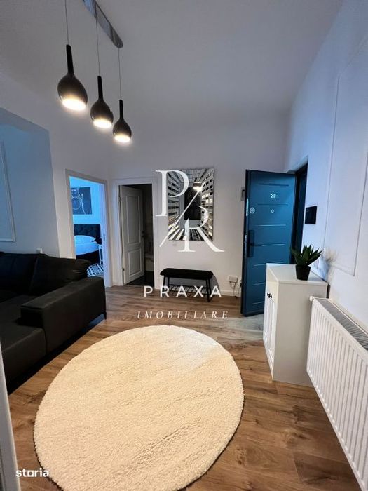 Apartament, 2 camere, complet mobilat si utilat, parcare, zona strada