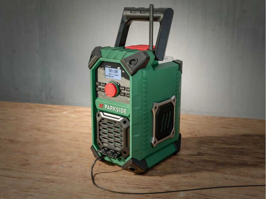 Ново Акумулаторно Радио Parkside 20V/12V Bluetooth USB