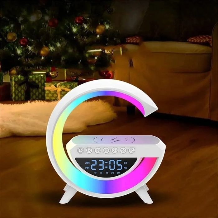 Incarcator Rapid Wireless 15W, 5 in 1 cu Bluetooth, Ceas, Speaker,