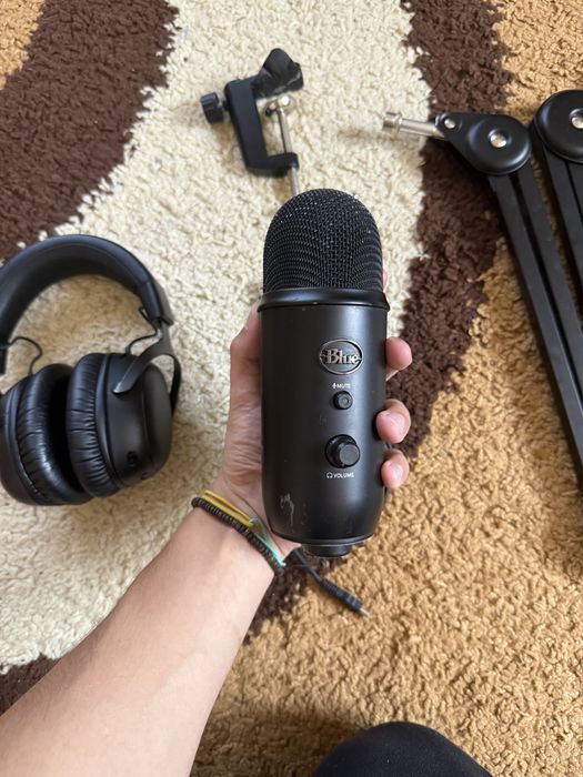 Set Casti + Microfon Cloud 3 wireless Blue Yeti