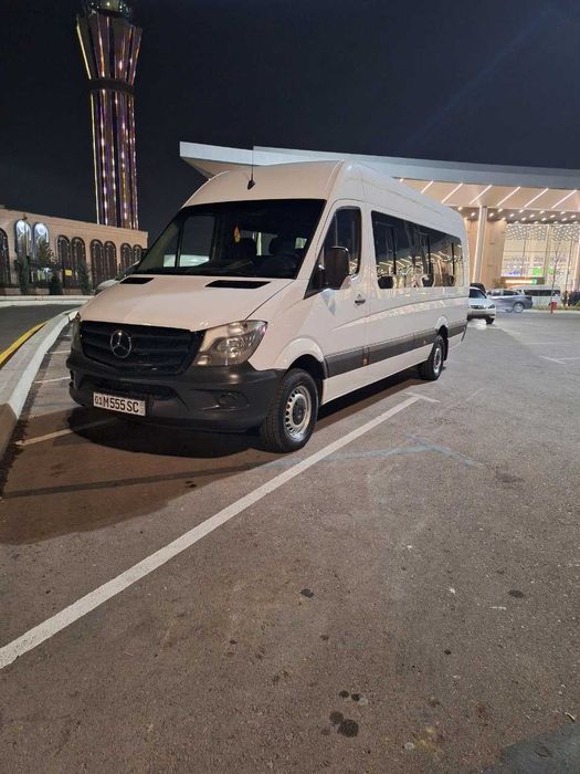 Mercedes-Benz Sprinter haydovchi bilan | Qulay mikroavtobus | Transfer