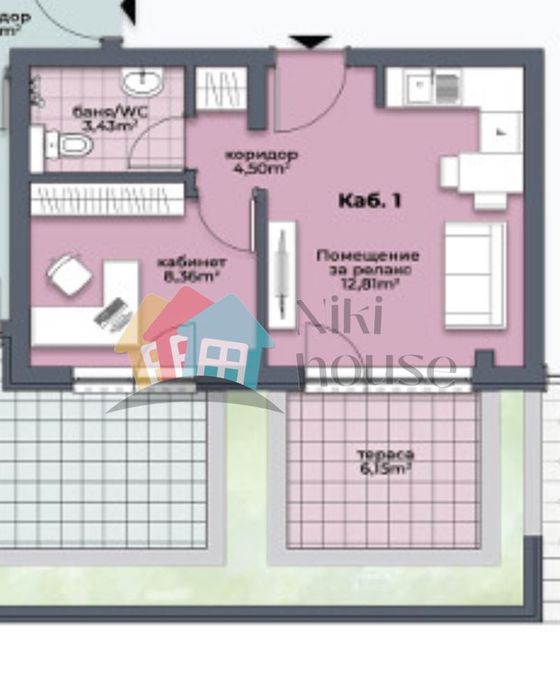 Продава се Двустаен апартамент в Варна, Аспарухово - 57 кв.м за 1334 €/кв.м - Снимка #1