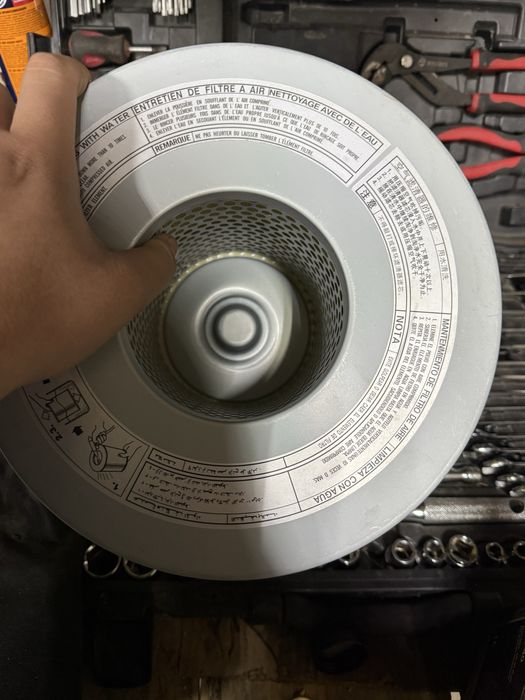 Воздушный фильтр toyota