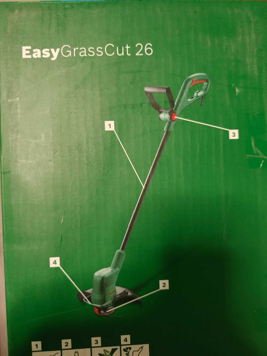 Bosch EasyGrassCut 26 Trimmer electric, nou, nefolosit