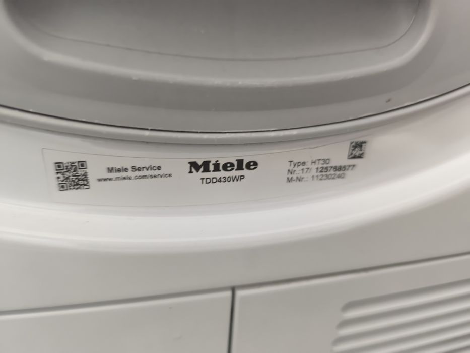 Сушилня Miele TDD 430 WP - 8кг термопомпа клас А+++