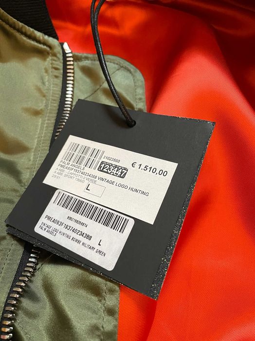 Palm Angels geaca L-XL oversize, originala, retail 1510 euro