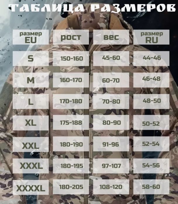 Костюм тактический мультикам