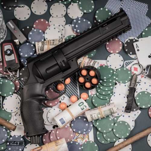 Pistol cu Recul ~ 25 JOULI!! (ORIGINAL) ~ Putere Maxima + BILE CAUCIUC