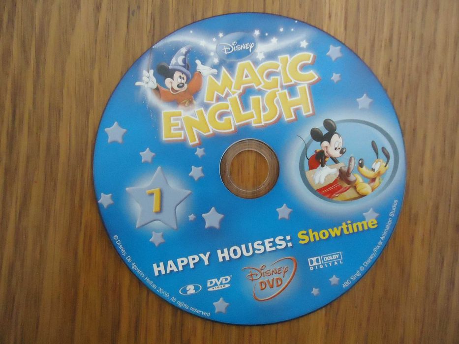 Vand 4 CD/DVD limba engleza pentru copii