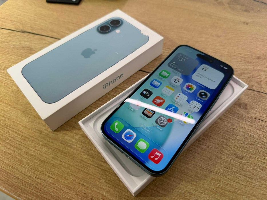 iPhone 16 128GB Teal 5G Factura Garantie Buy-Back