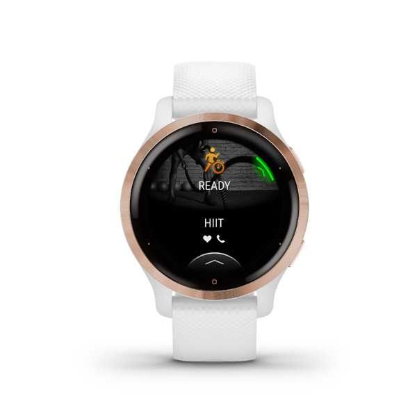 Часовник Smartwatch Garmin Venu 2S, Rose Gold/White