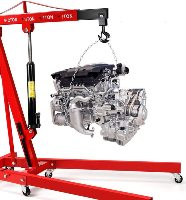 Худравличен кран за двигатели тип жираф 2Т