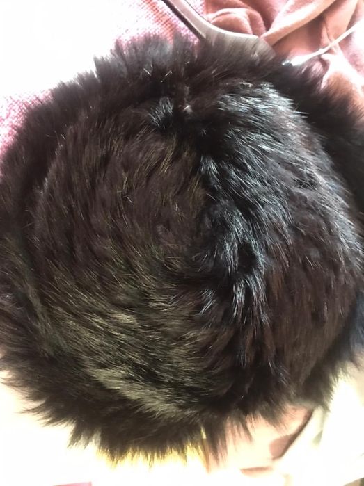 Шапка из меха песца