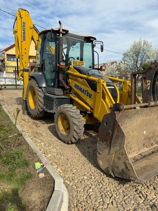 Komatsu wb93r-5 an fabricatie 2013. Aer Conditionat