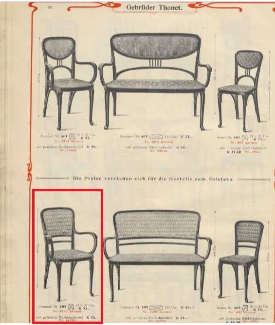 Thonet Mundus - set 2 fotolii, designer Gustav Siegel - accept schimburi