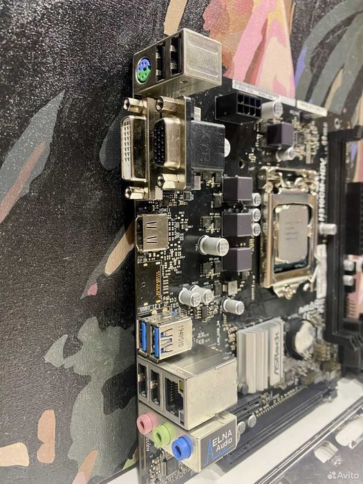 Intel core i5 9400f + H310 + охлаждение