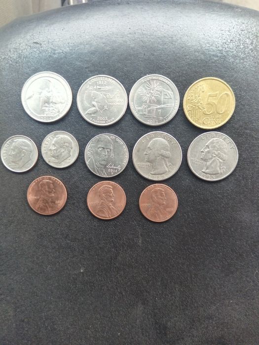 Монеты США мелочь