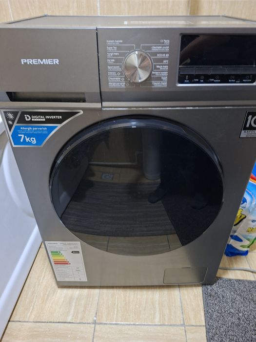 Продам стеральную машину PREMER объем 7 кг и холодилник INDESID
