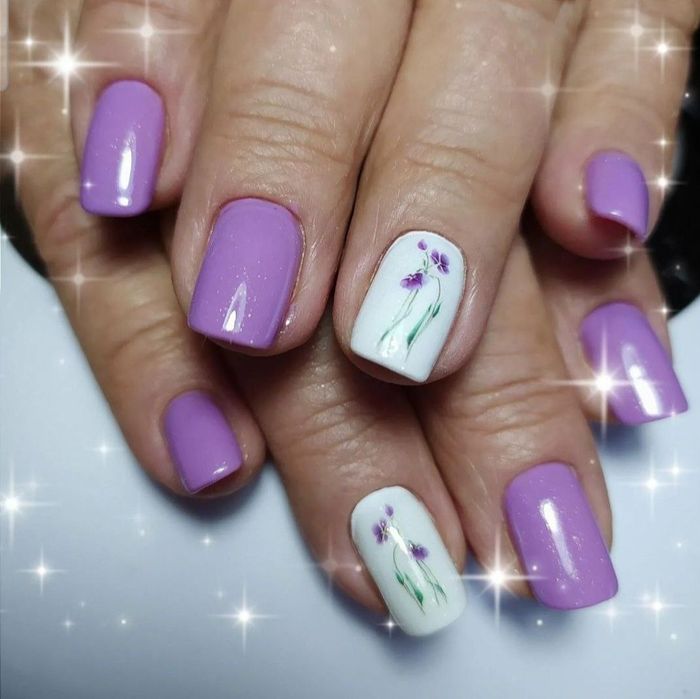 Наращивание и покрытие гель лак