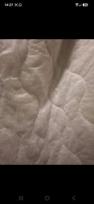 Saltea de pat dublu, matrimonial, din burete, Aloe Vera, 180x200 cm