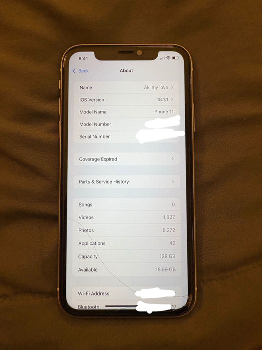 iPhone 11 White 128 gb