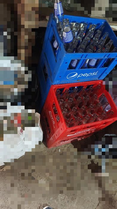 Лаваш апарат тен бутилки от колы и пепси