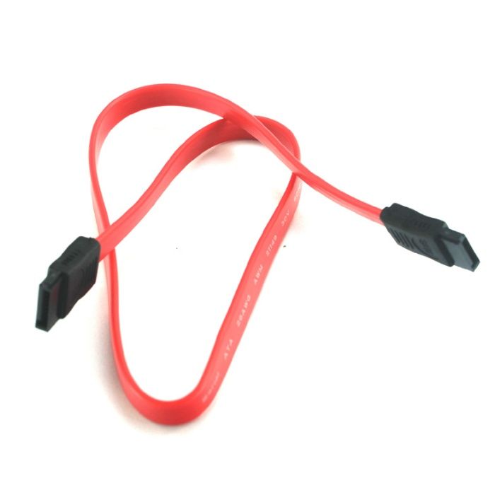 Кабель интерфейсный, для HDD/SSD Sata-Data, 6.0 Gbit/s/Черные Красные