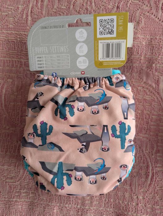Vând scutec textil reutilizabil Close Pop-in Premium Bambo- reglabil