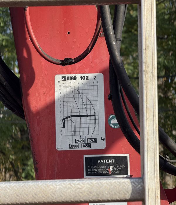 Mercedes Atego Macara Hiab