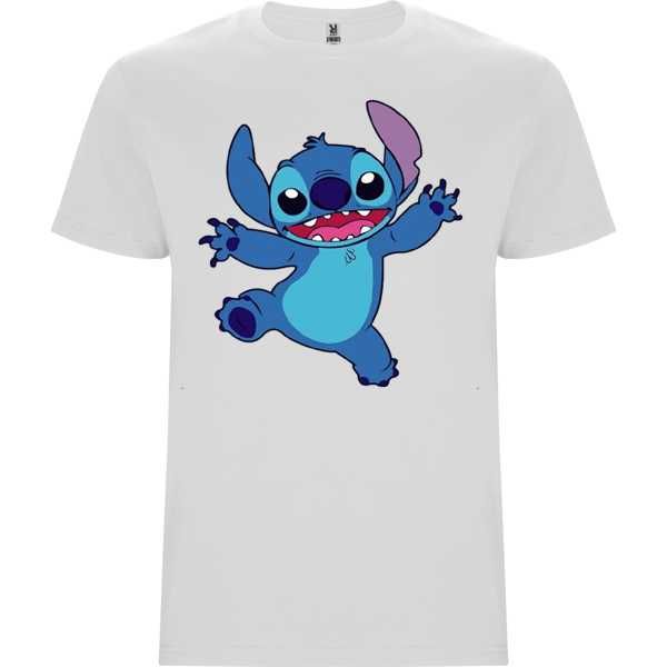 Нова детска тениска с героя Стич (Funny Stitch), в четири цвята