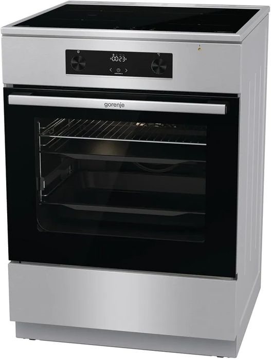 Нова свободностояща печка с индукционен плот Gorenje GEIT6C60XPG, 60 см, 71 литра, AirFry,